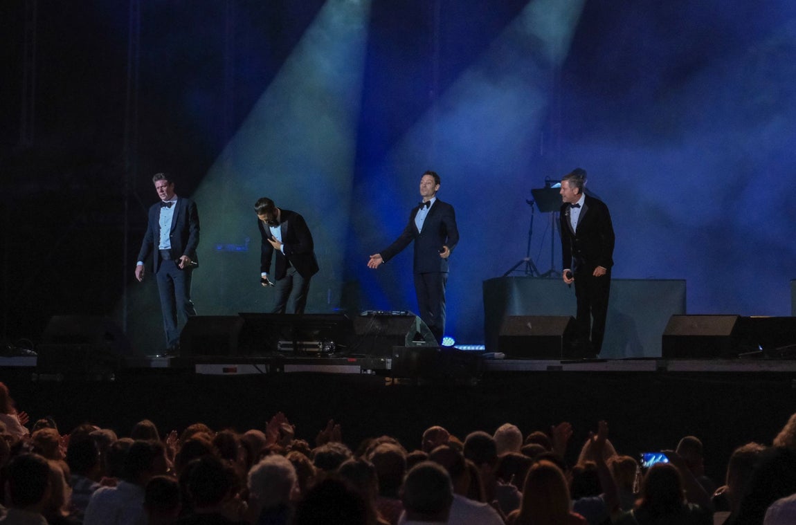 Concierto de Il Divo en Cádiz, en imágenes