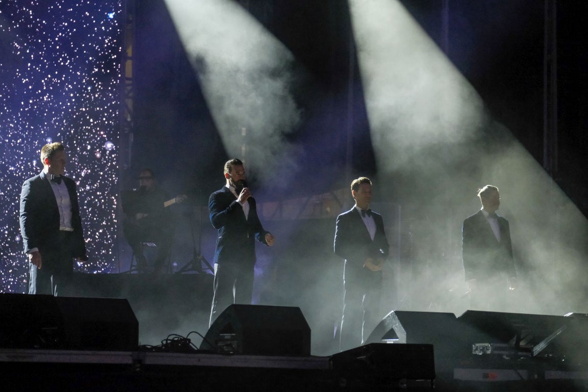 Concierto de Il Divo en Cádiz, en imágenes