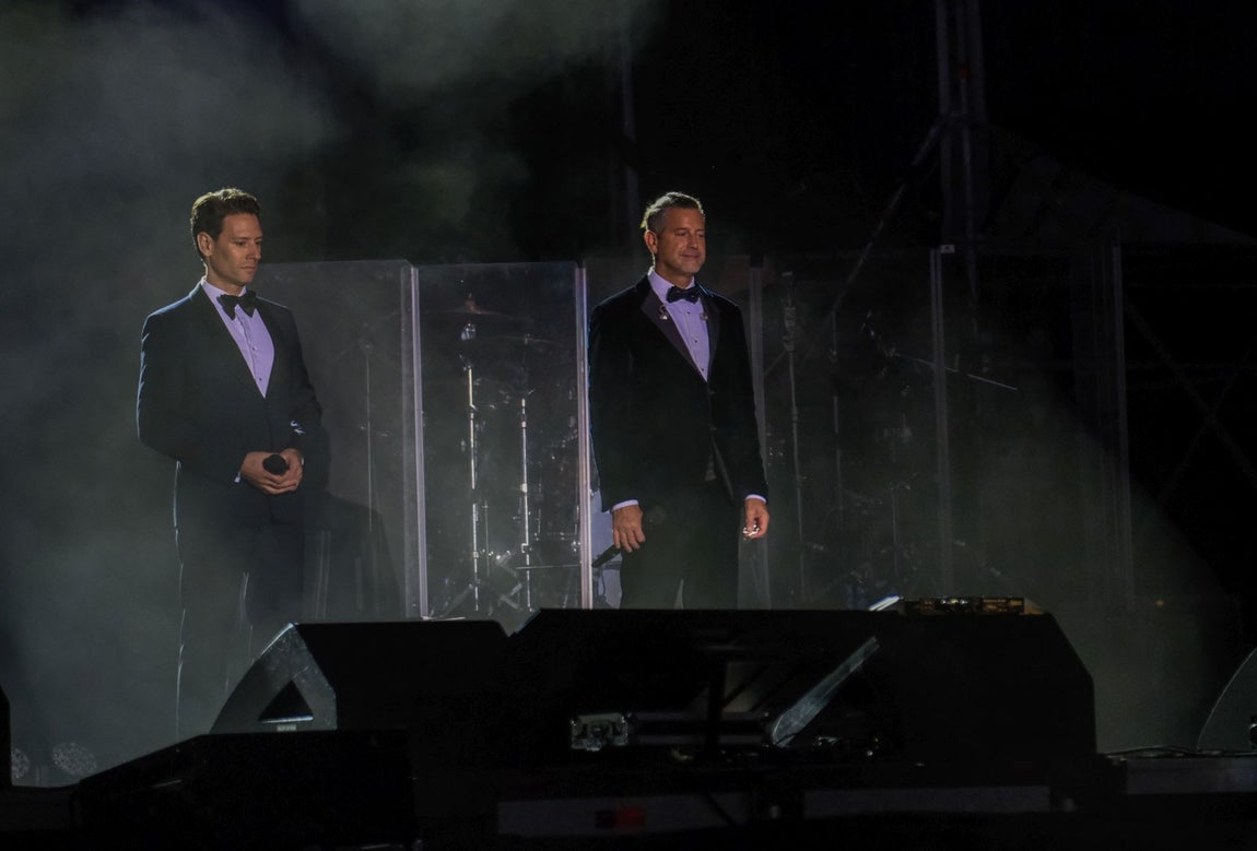 Concierto de Il Divo en Cádiz, en imágenes