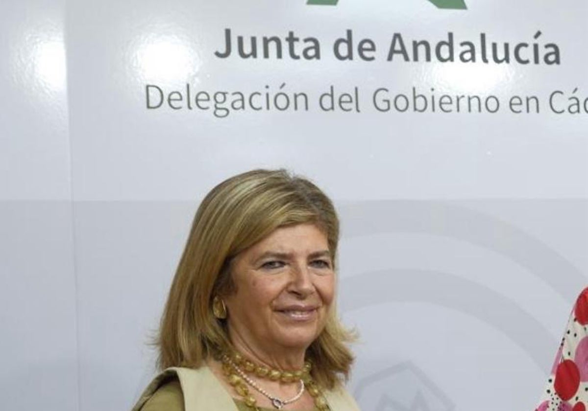 Isabel Paredes, delegada territorial de Educación.