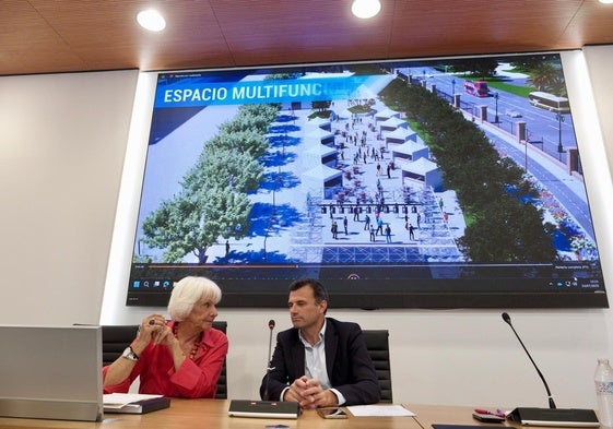 Presentación del proyecto definitivo por parte de Teófila Martínez y Bruno García