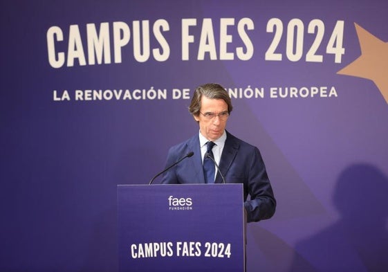 José María Aznar en una foto de archivo