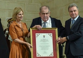 Jerónimo Roldán recibe el título de Hijo Predilecto de Jerez