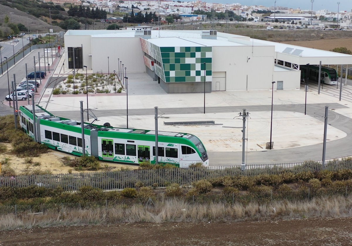 Tranvía de la Bahía de Cádiz.