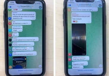 Infiltrados en un chat de narcos: «La Iro y la Irati ya en el Guadalquivir, van para arriba»