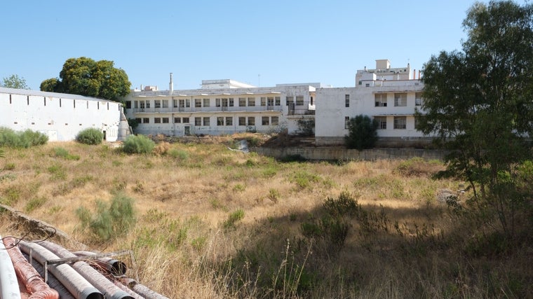 Terreno del pabellón actualmente.