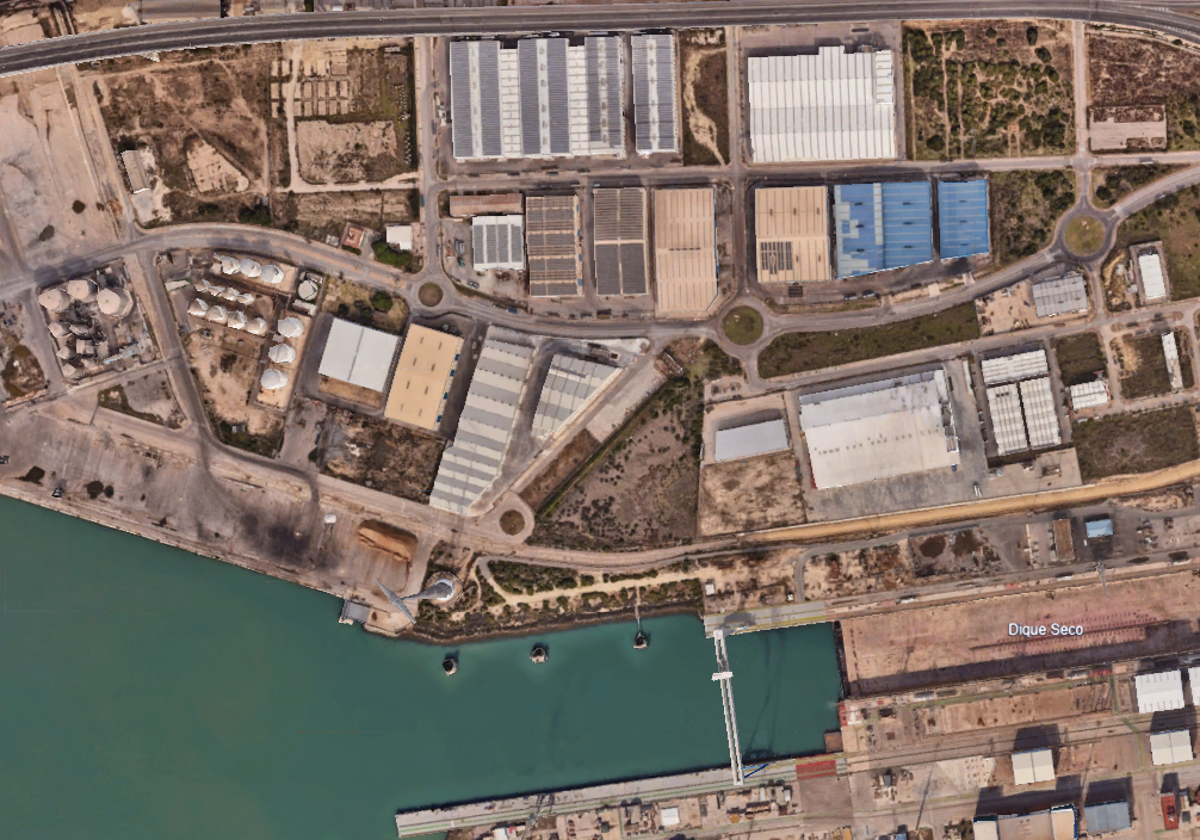Zona Franca saca a Oferta Pública tres parcelas industriales en el Bajo de La Cabezuela en Puerto Real