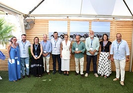 Almudena Martínez presume de las Carreras de Caballos de Sanlúcar: «Son una de las señas de identidad de la Marca Cádiz»