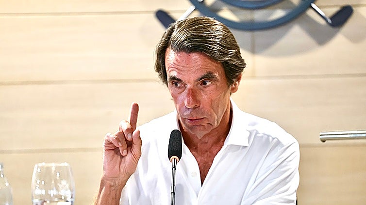 José María Aznar: «Las próximas elecciones decidirán el futuro histórico de España»