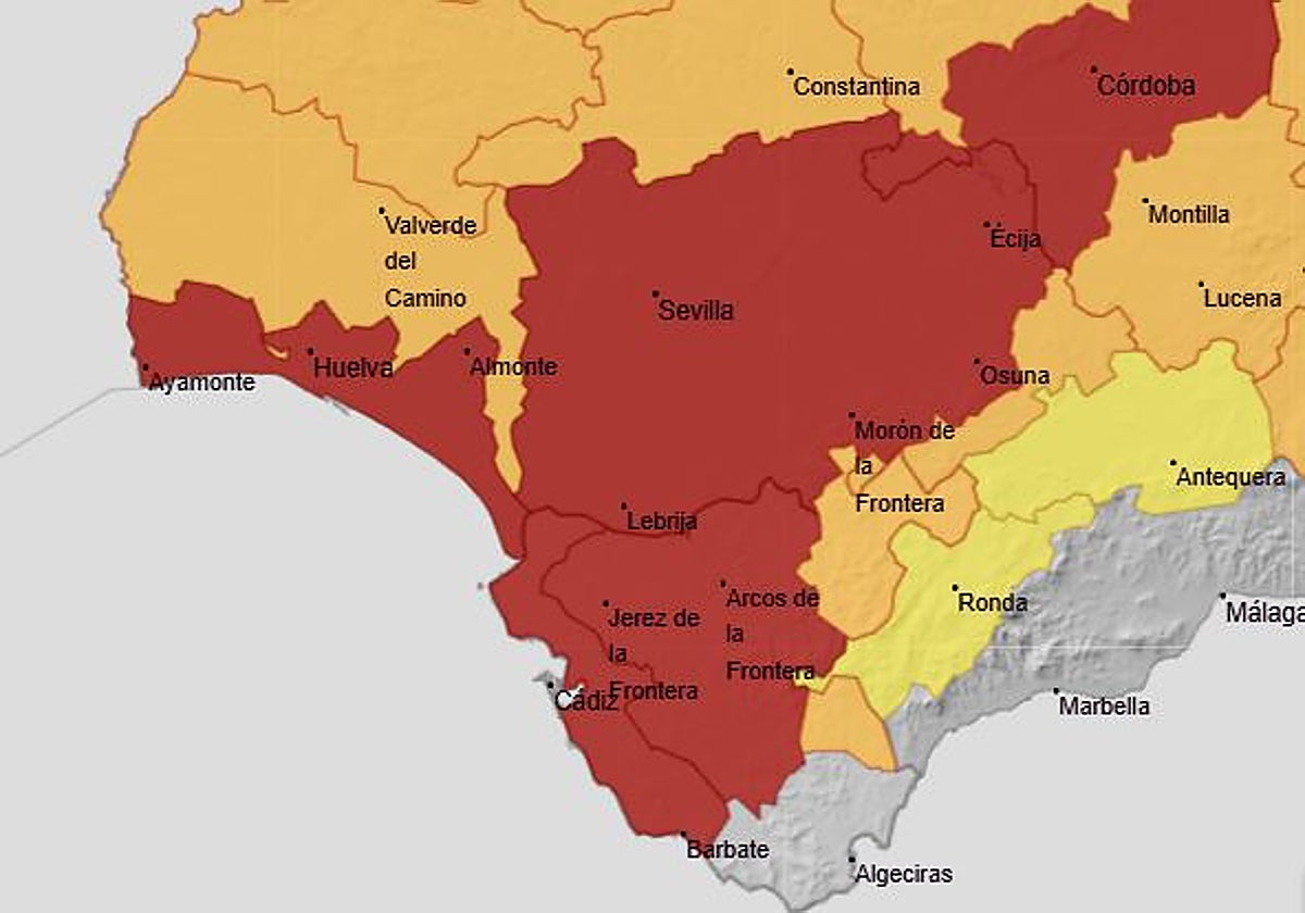 La ola de calor activa el aviso rojo por altas temperaturas