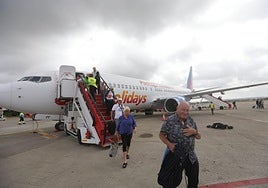 El aeropuerto de Jerez pierde un 9,5% de pasajeros hasta julio