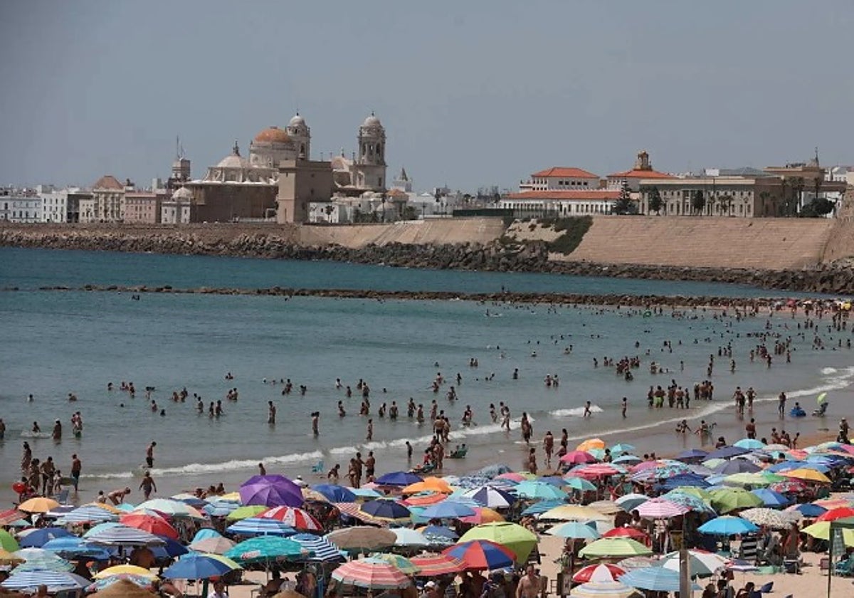 Playa de Santa María del Mar, Cádiz.