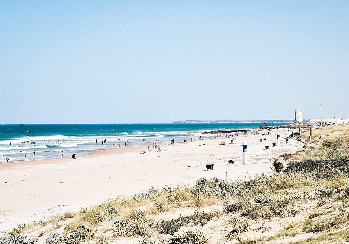 Playa de El Palmar en Cádiz