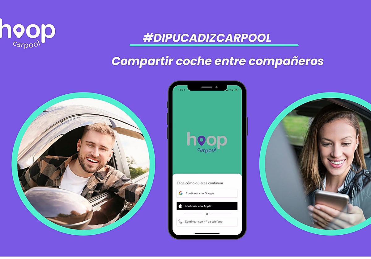 Nueva aplicación para compartir coche entre empleados de Diputación.