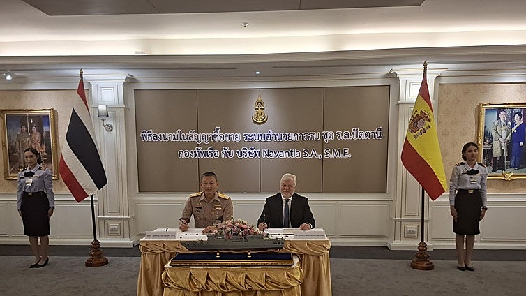 Navantia modernizará dos patrulleros de la Marina Tailandesa