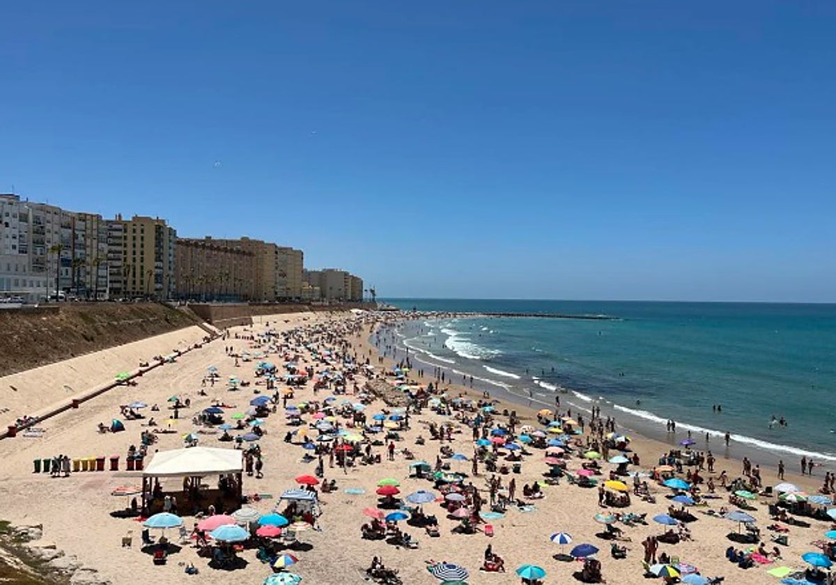Playa de Santa María del Mar, Cádiz.