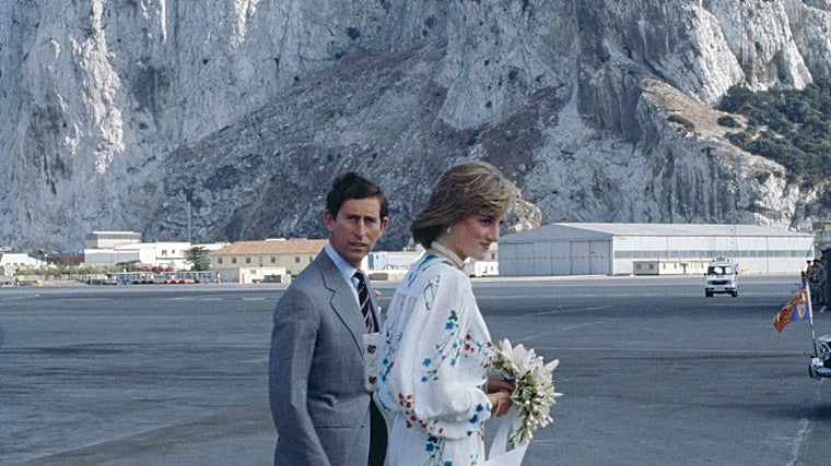 Visita de Carlos y Diana a Gibraltar