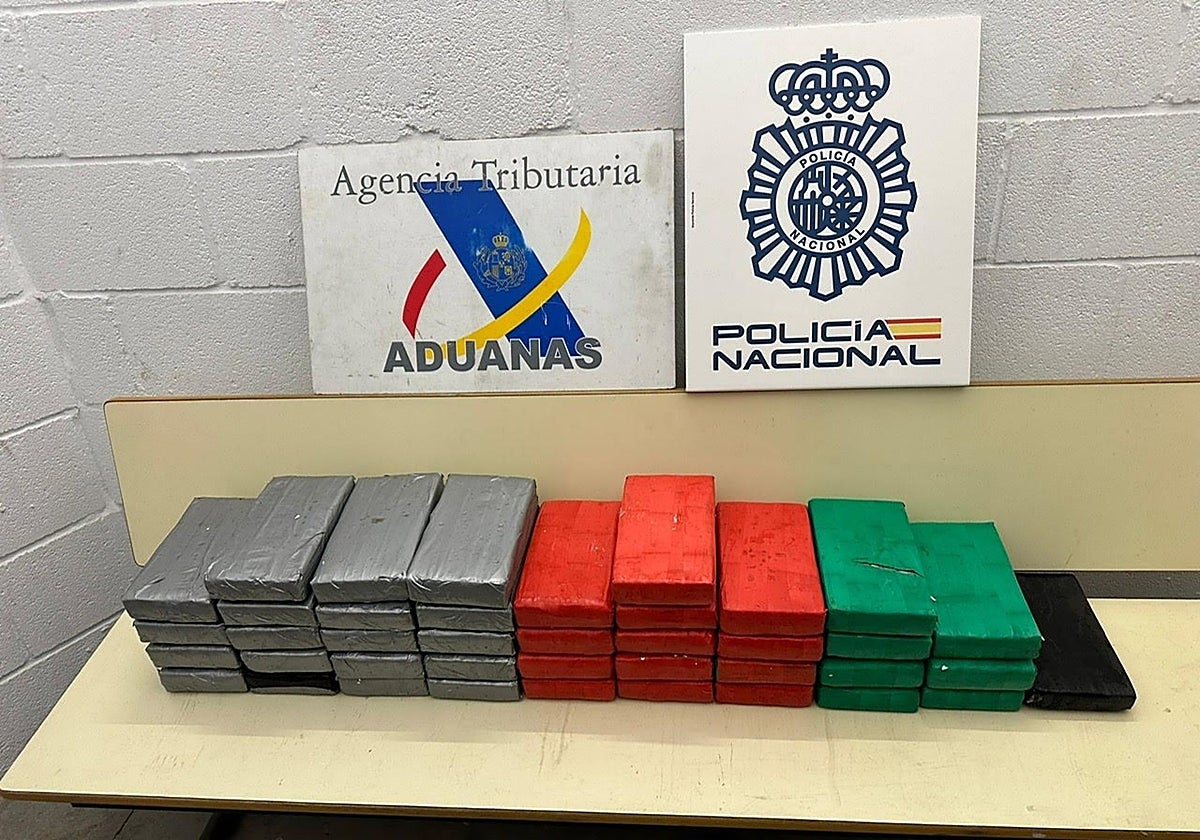 Interceptados 44 kilos de cocaína en el puerto de Algeciras escondidos en un contenedor de carne congelada