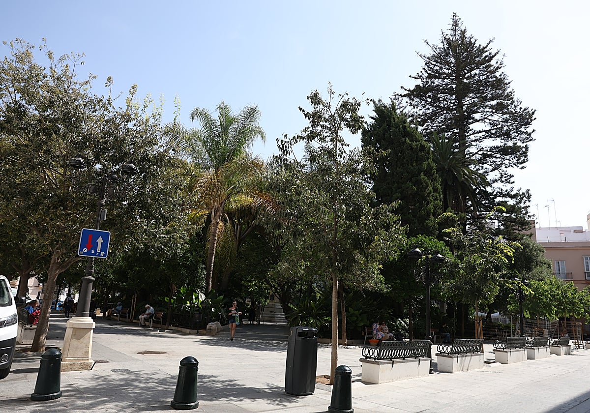 La Plaza de Candelaria de Cádiz.