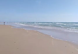 Imagen de la playa de Castilnovo