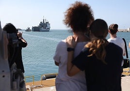 El grupo Dédalo parte de Rota: «Es una oportunidad única para un infante de marina»