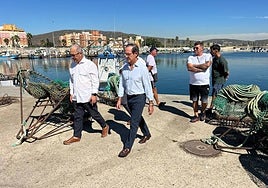 Red Eléctrica se alía con los pescadores artesanales de La Línea para implantar mejoras en el Puerto de la Atunara