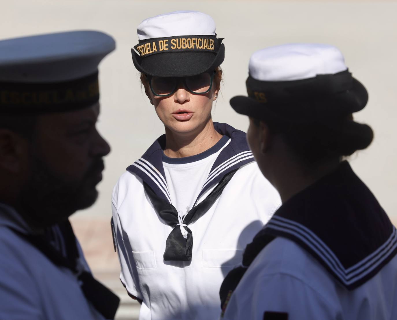 Fotos: Margarita Robles inaugura el curso académico en la Escuela de Suboficiales de la Armada en San Fernando