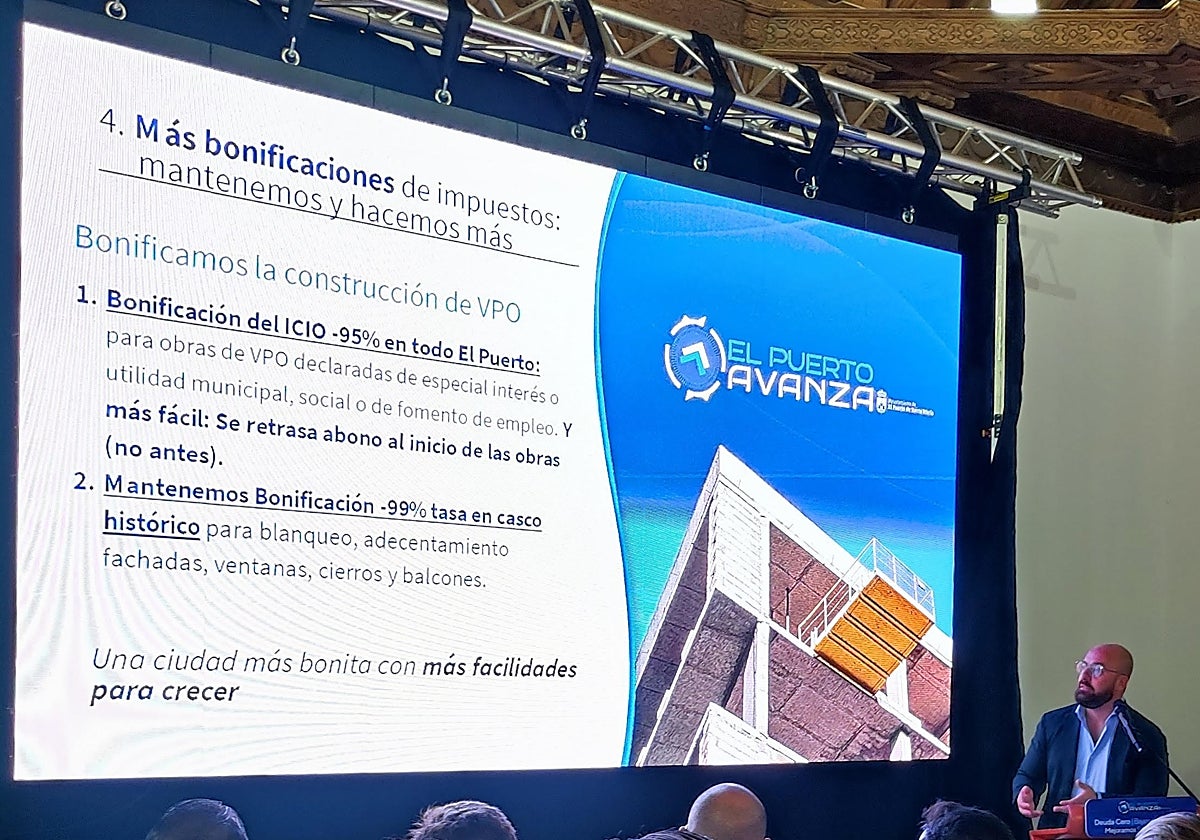 Beardo anuncia bajada de impuestos y autobús gratis para todos los portuenses