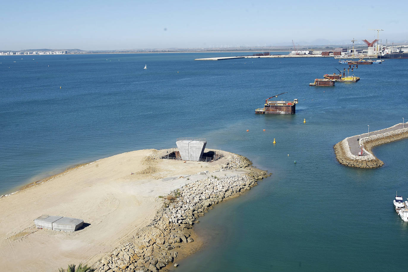 La construcción de un símbolo: Las imágenes de las obras del puente de la Constitución de 1812 de Cádiz