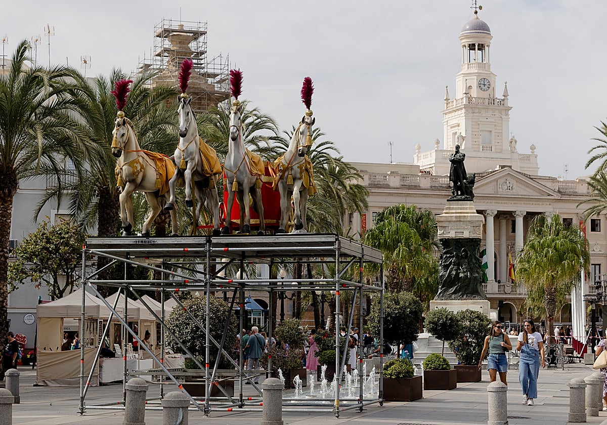 Cádiz Romana: el fuerte viento de levante desplaza dos actos previstos para hoy a mañana sábado