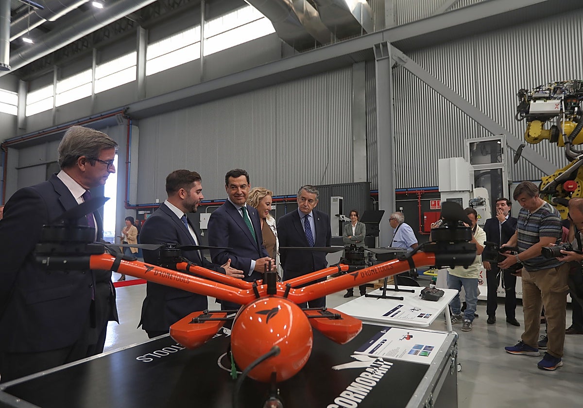 Juanma Moreno en la puesta de largo del CFA