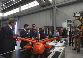 Desde una prótesis a compuestos aeronáuticos, la capacidad del CFA: «Haremos más competitivas a las empresas de Cádiz»