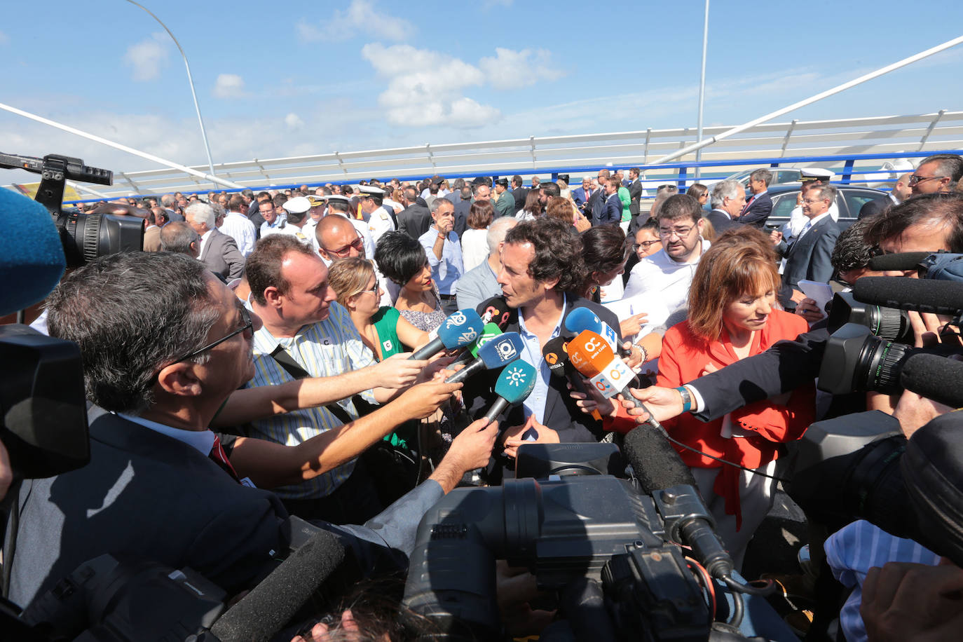 Fotos: Las imágenes de la inauguración del puente de la Constitución de Cádiz