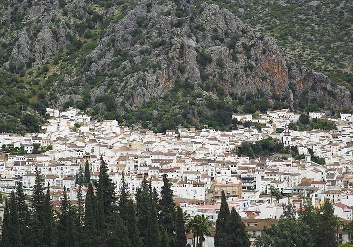 Imagen aérea de Ubrique, en la provincia de Cádiz