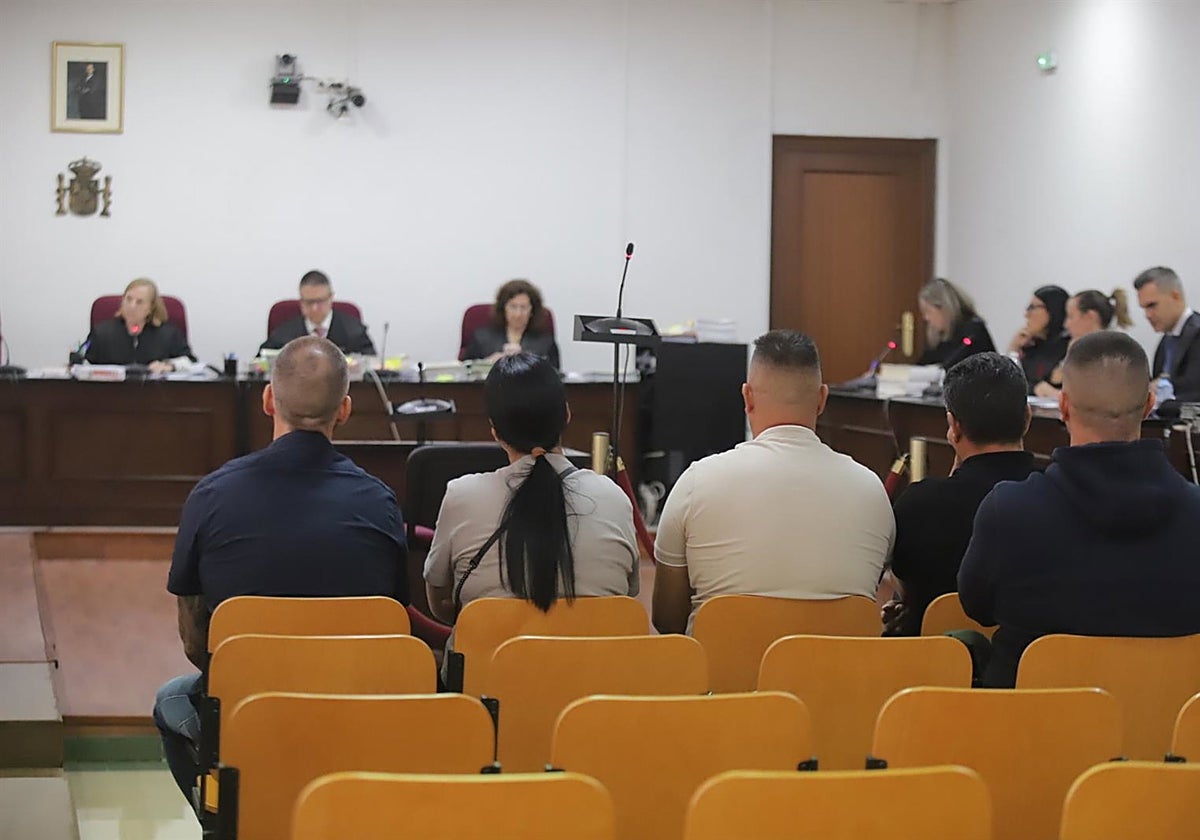 Imagen de la primera sesión del juicio el pasado lunes