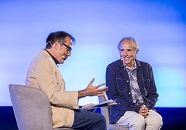 Joan Manuel Serrat cumple su deseo de encontrarse con los 'serratianos' isleños: «Era importante para irme contento»