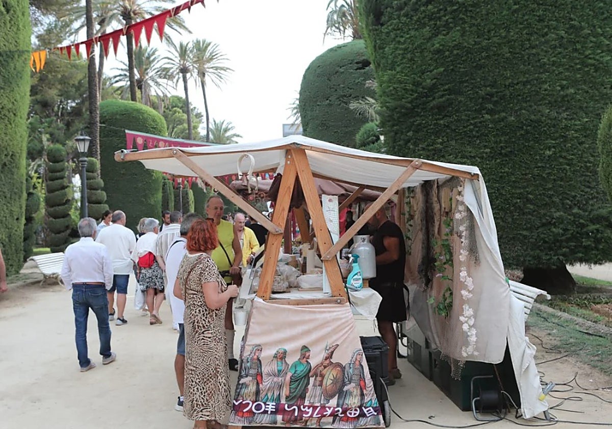 Mercado Fenicio, el año pasado en el Parque Gonovés.