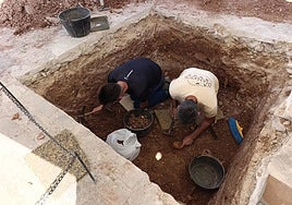 Localizadas fosas con restos de personas represaliadas en el cementerio de Benaocaz