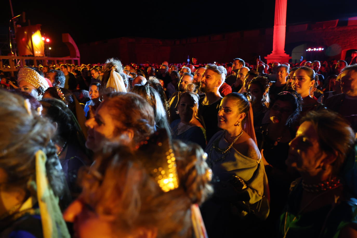 Las imágenes del espectáculo de &#039;Foedus, Gaditanorum&#039; en Cádiz
