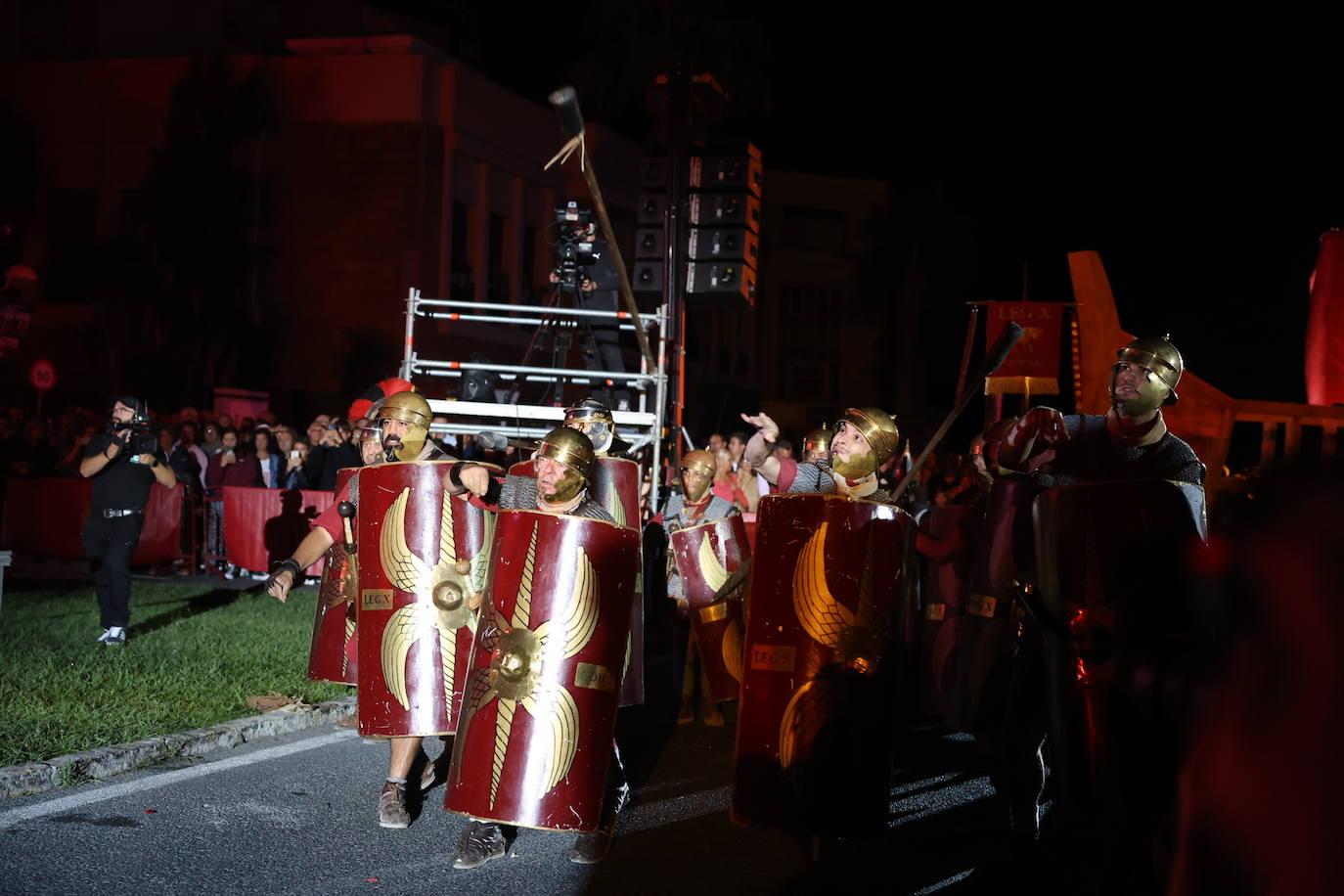 Las imágenes del espectáculo de &#039;Foedus, Gaditanorum&#039; en Cádiz