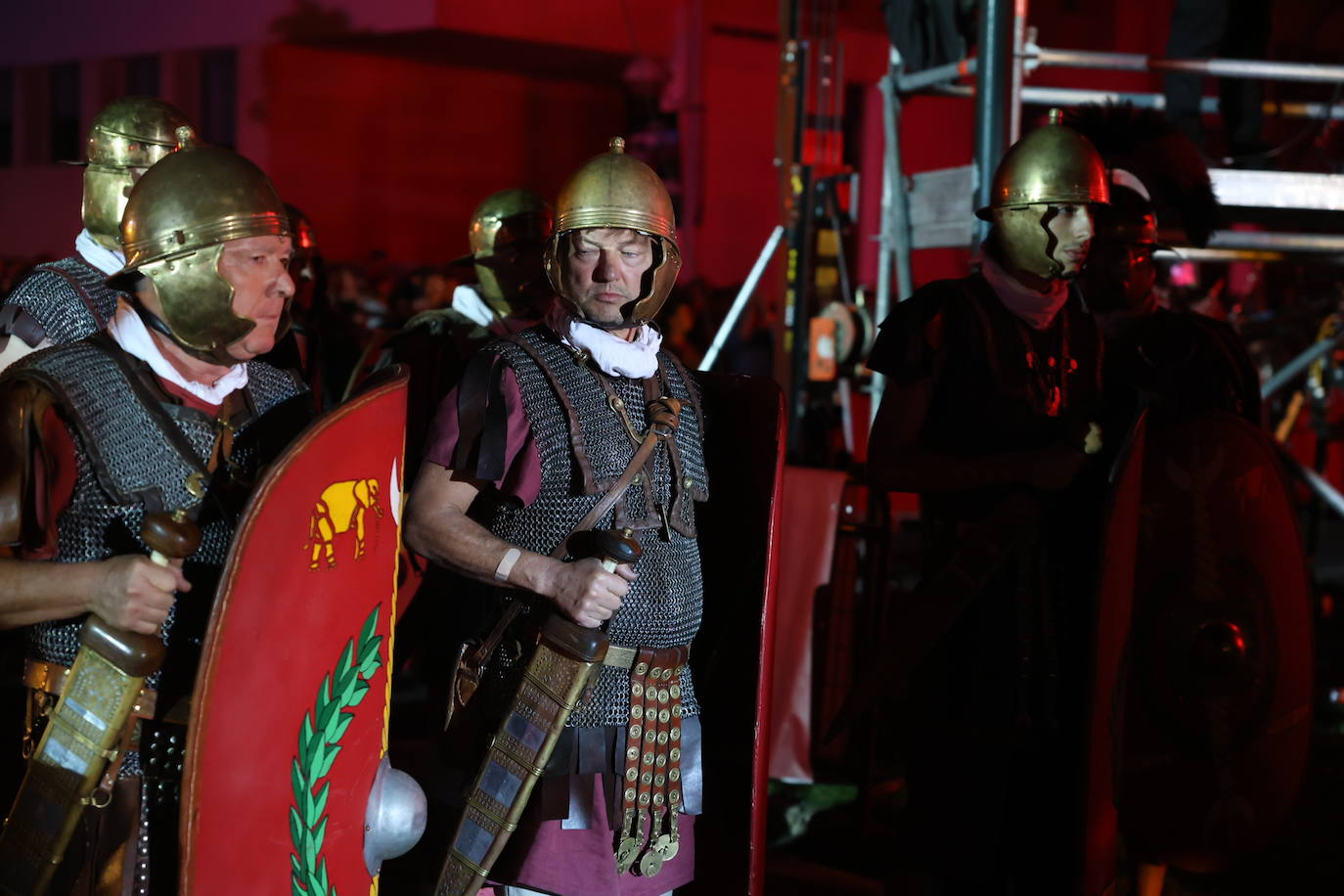 Las imágenes del espectáculo de &#039;Foedus, Gaditanorum&#039; en Cádiz