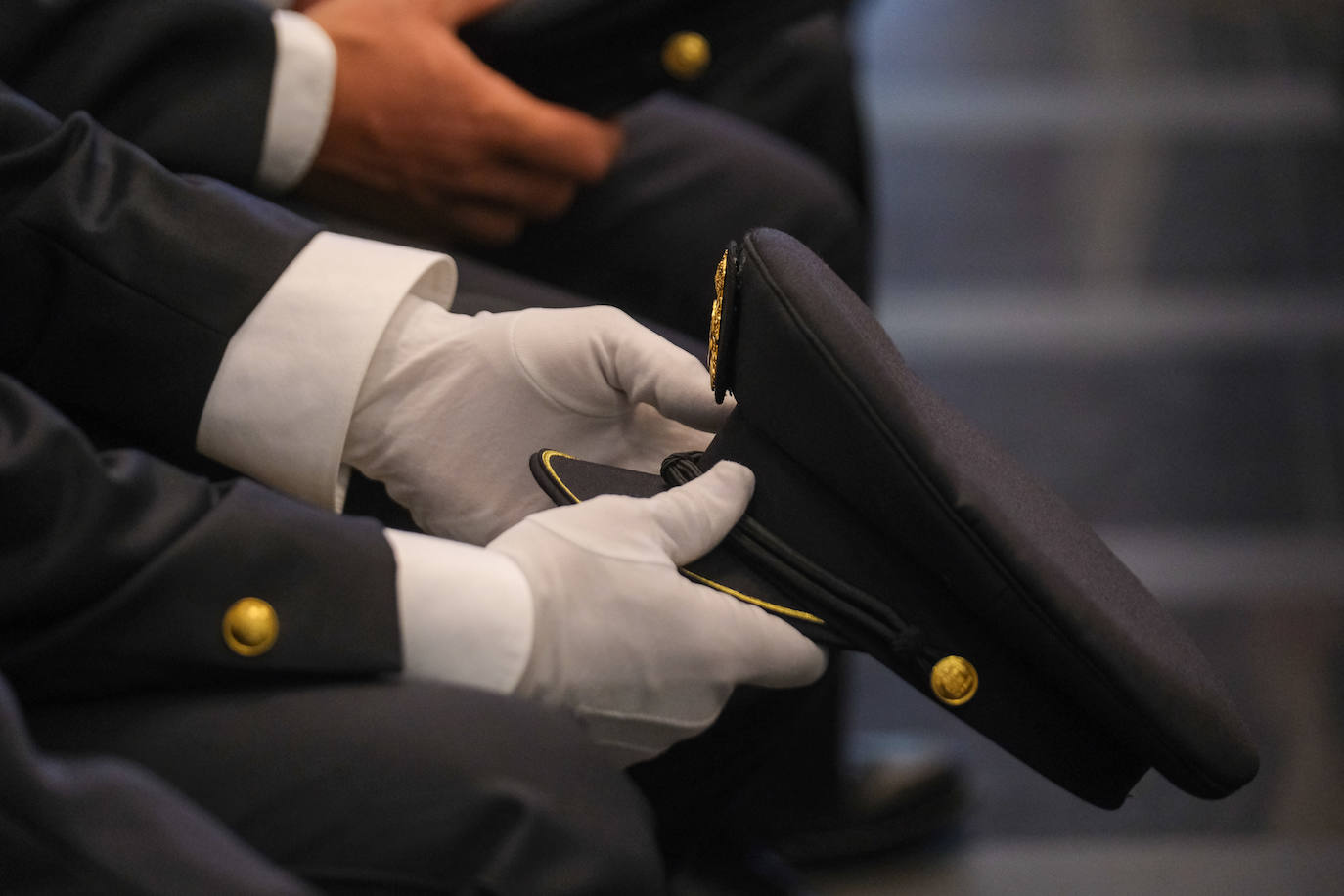 Fotos: Acto de la Policía Nacional con motivo de la fiesta de los Santos Ángeles Custodios en Cádiz