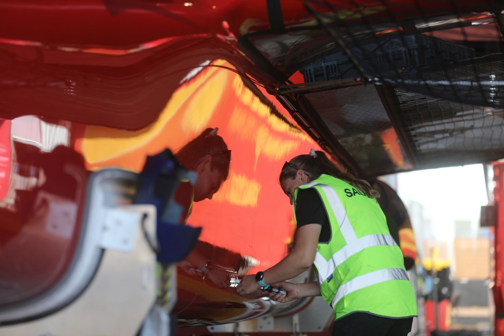 Fotos: Los últimos preparativos antes del inicio de la SailGP en Cádiz