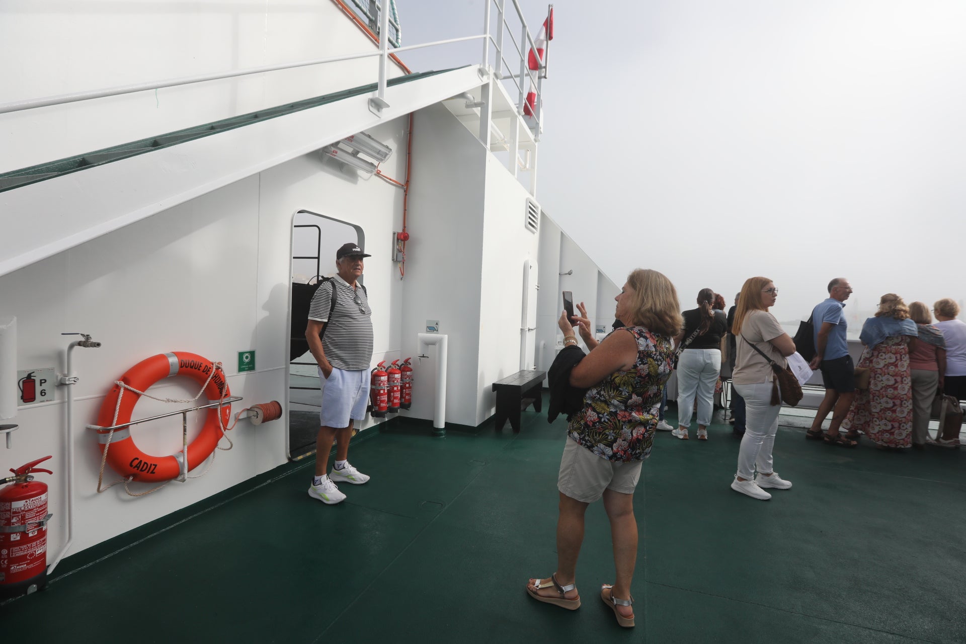 Fotos: Jornada de puertas abiertas en el &#039;Duque de Ahumada&#039; de la Guardia Civil en Cádiz