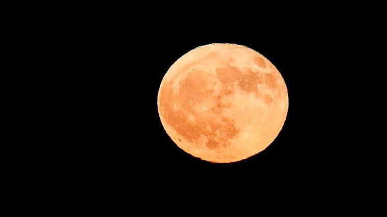 Imagen de la Superluna de la Cosecha