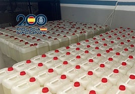 Duro golpe al petaqueo: 5.289 litros de gasolina intervenidos en Sanlúcar