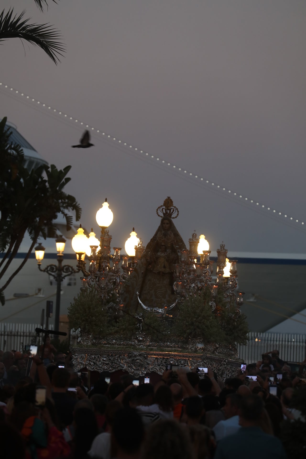 Fotos: Procesión de la Virgen del Rosario por las calles de Cádiz