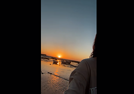 La curiosa reflexión de una gaditana sobre los atardeceres de La Caleta «La gente dirá lo que quiera, pero la vida en Cádiz...»