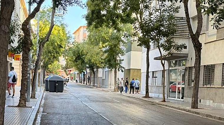 La zona ha permanecido acordonada durante gran parte de la mañana