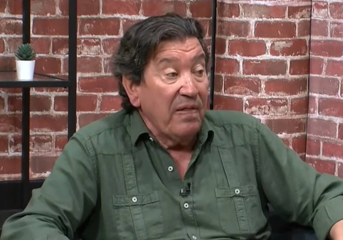 José Antonio Barroso durante su participación en Tele Puerto Real